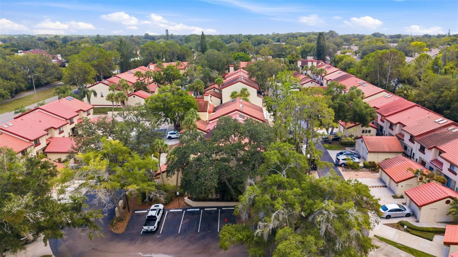 Aerial view of #66 - 3460 COUNTRYSIDE BLVD #66, CLEARWATER