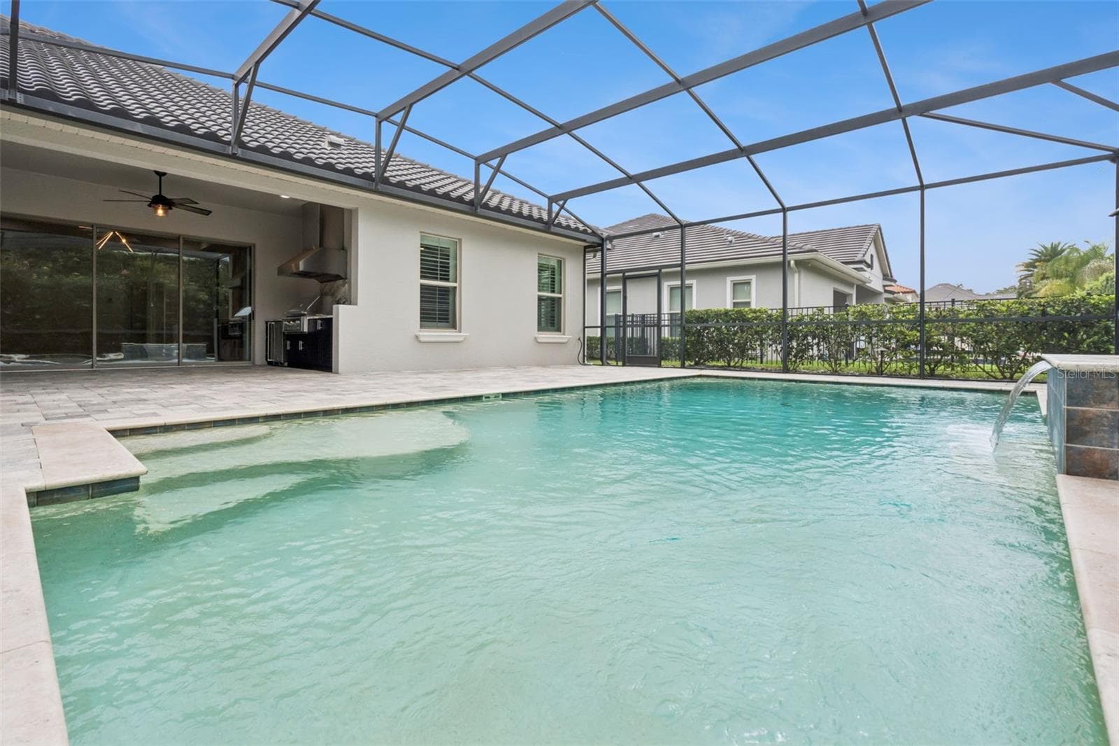 Screened pool area perfect for relaxing - 1417 OIL LAMP CV, LAKE MARY