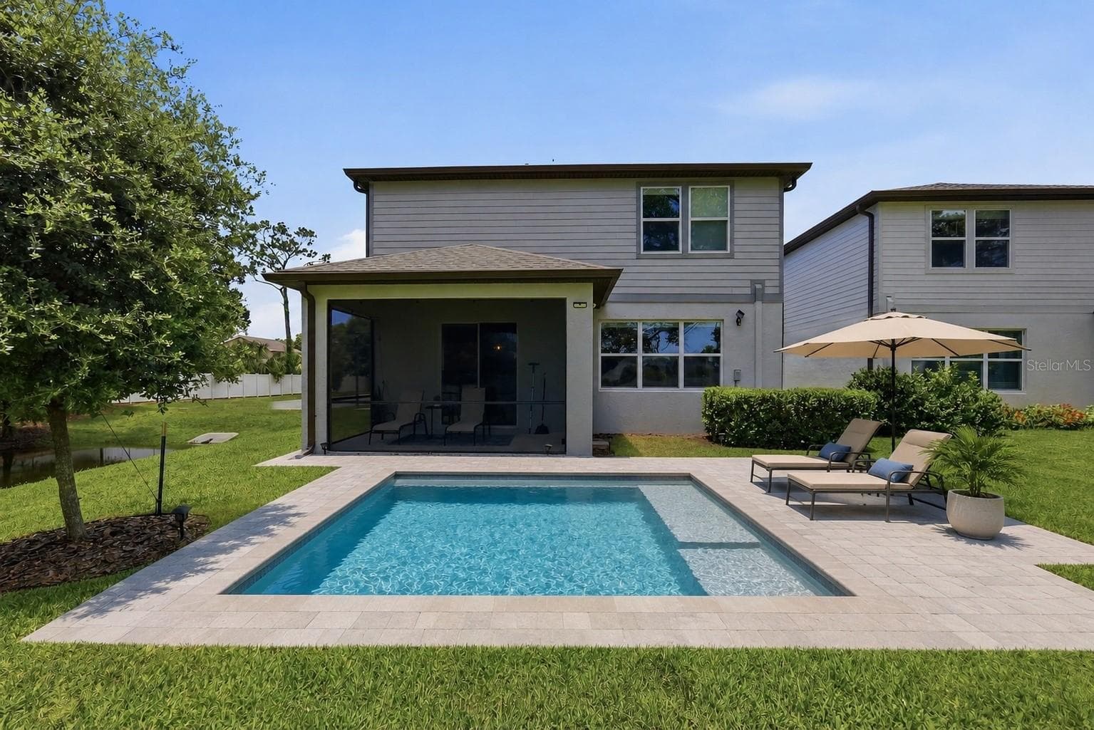 AI POOL RENDERING - 2949 PIER POINTE LN, CLEARWATER