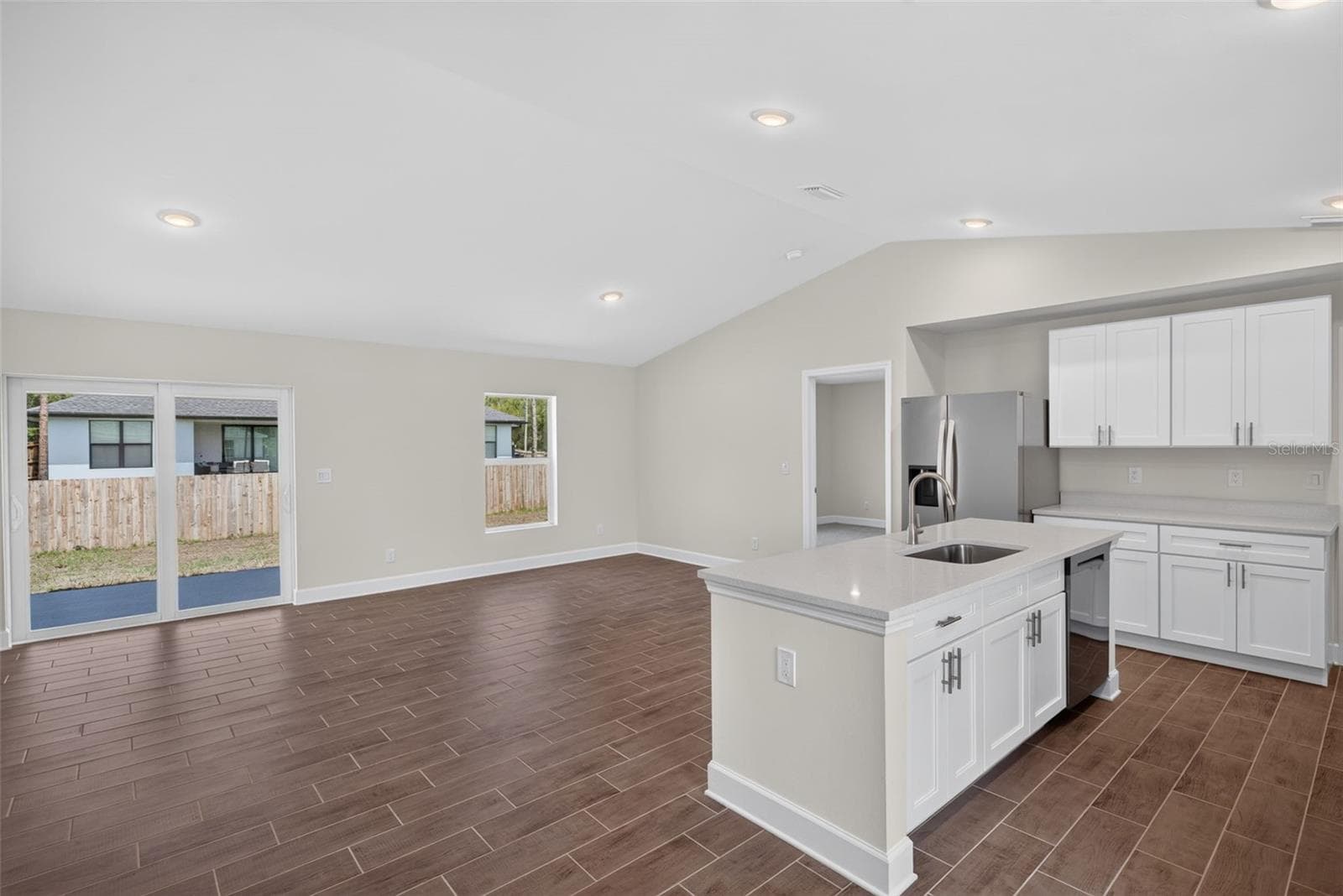 View from Kitchen - 3254 PLYMOUTH ST, PORT CHARLOTTE