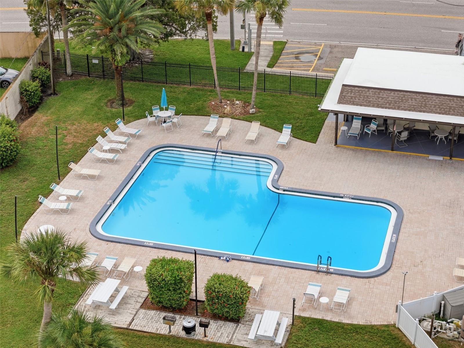 Gulf Harbors Condo Pool - 5242 OPAL LN #104, NEW PORT RICHEY