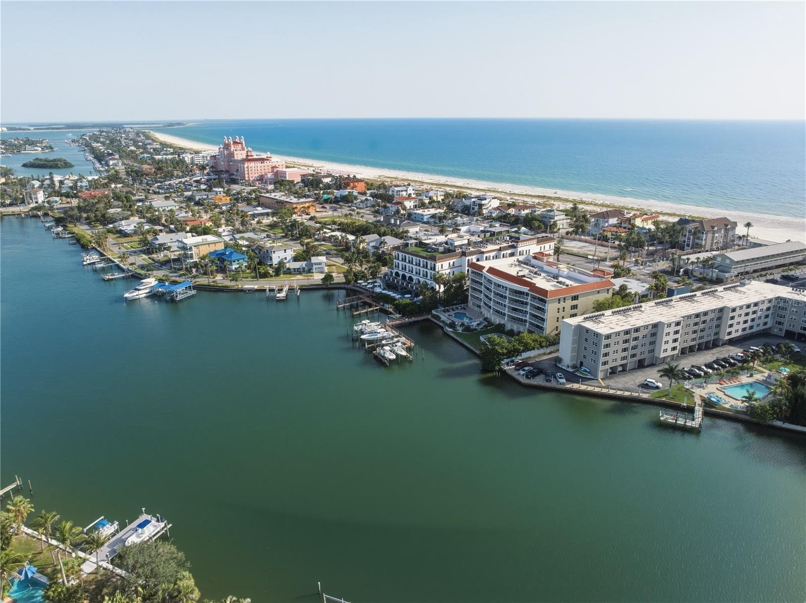 Aerial View - 3805 GULF BLVD #203, ST PETE BEACH