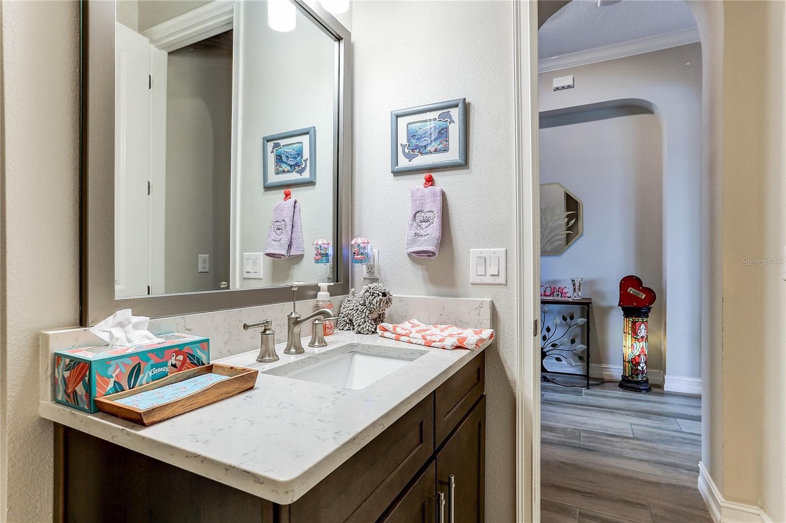 Powder room - 18014 WOODLAND VIEW DR, LUTZ