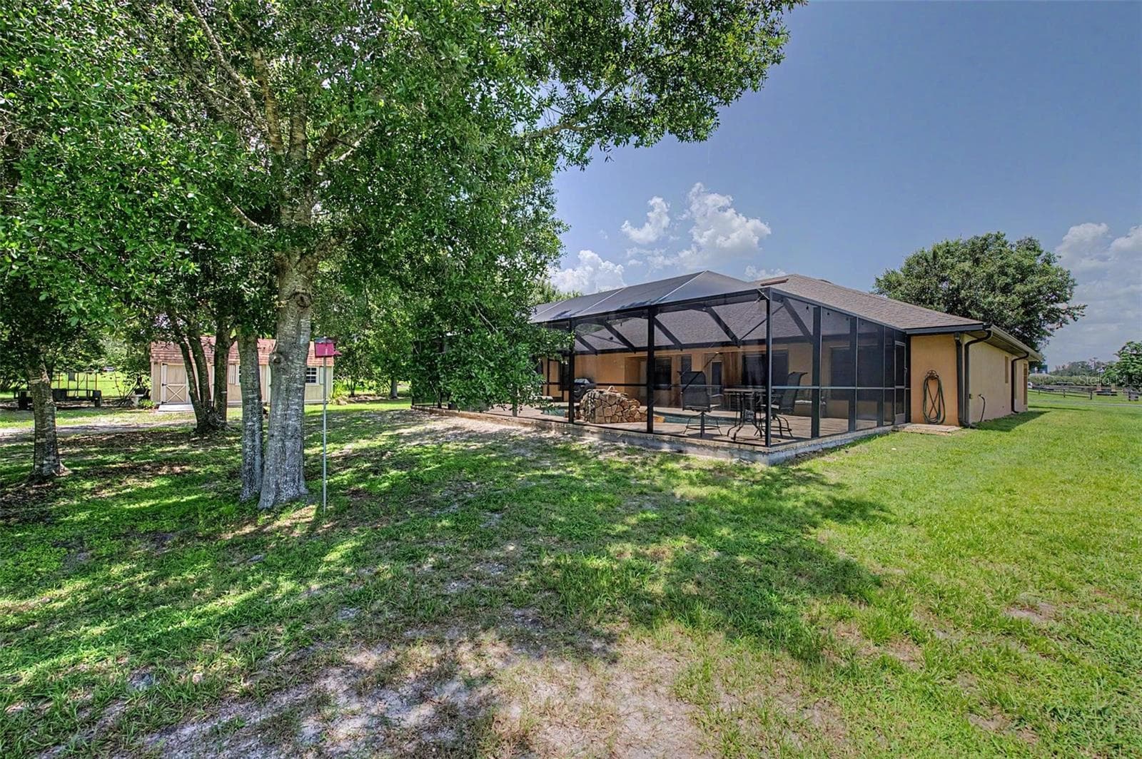 View from the Back Yard - 27928 AUSTIN WOODS DRIVE, DADE CITY