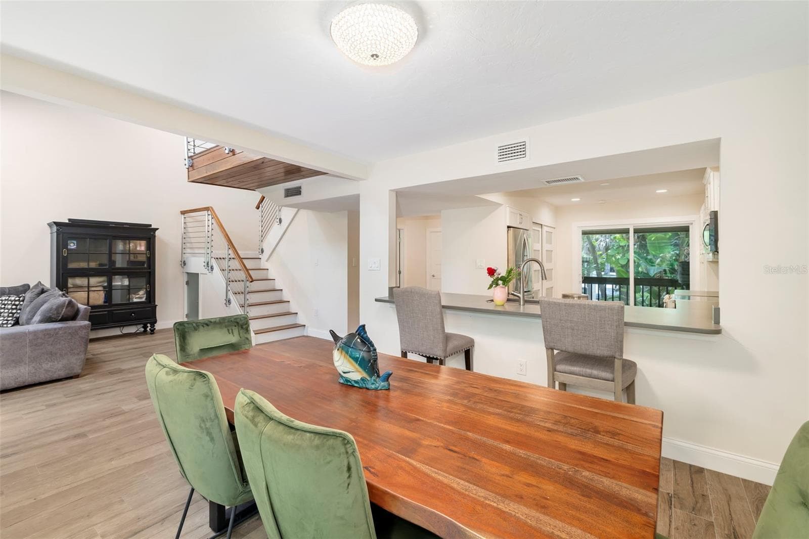 dining room - 5182 LANCEWOOD DR #14, SARASOTA