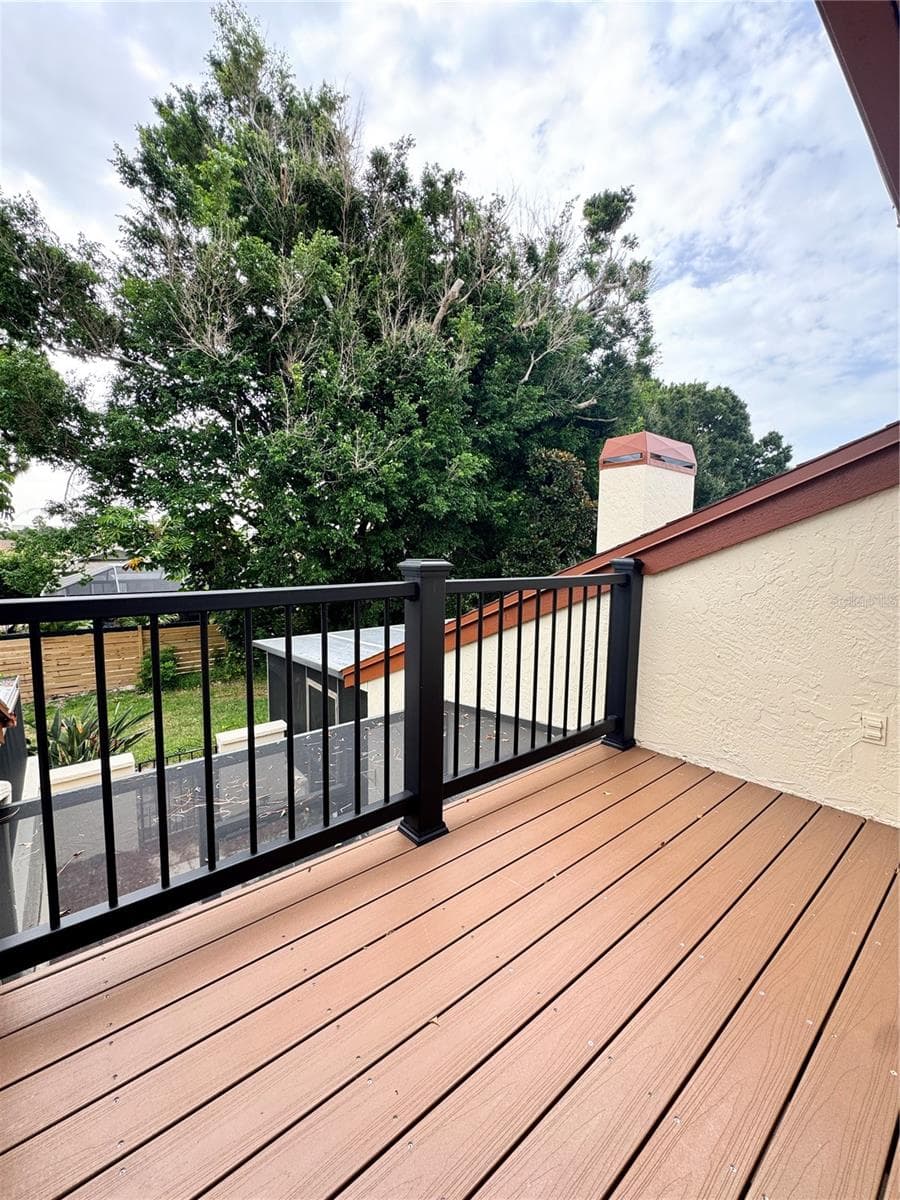 Newly Remodeled Upstairs Patio - 6207 COURTSIDE DR #23, BRADENTON