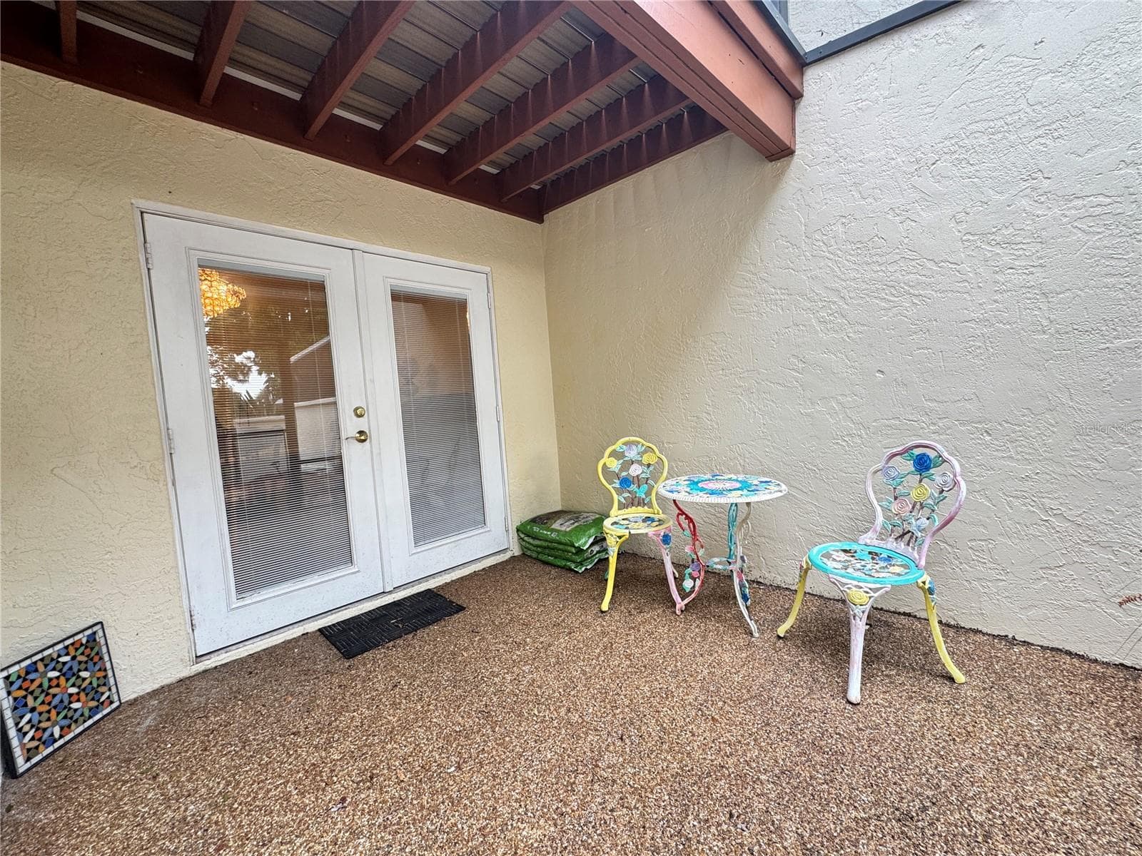 Downstairs Patio re-screened in 2024 - 6207 COURTSIDE DR #23, BRADENTON