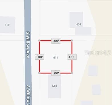 Land at 611 S WILLOW AVE, AVON PARK, photo 3 of 6