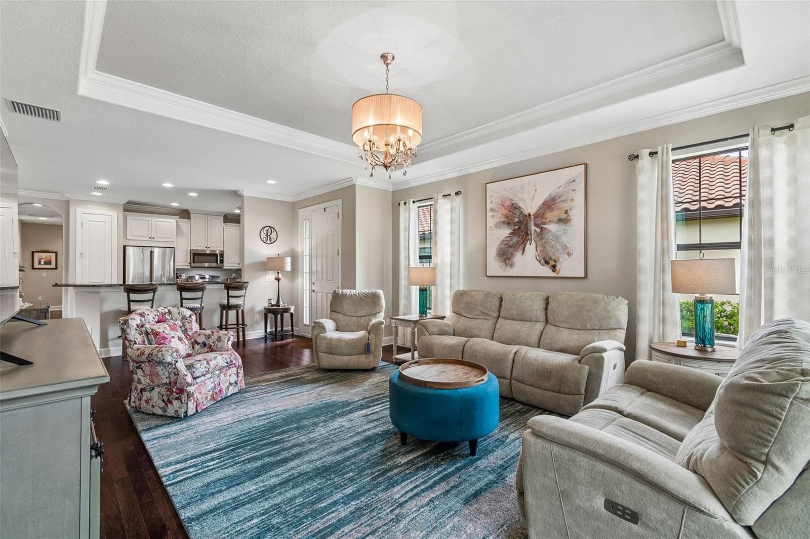 Great space for conversation and entertaining - 11503 CALLISIA DR, ODESSA
