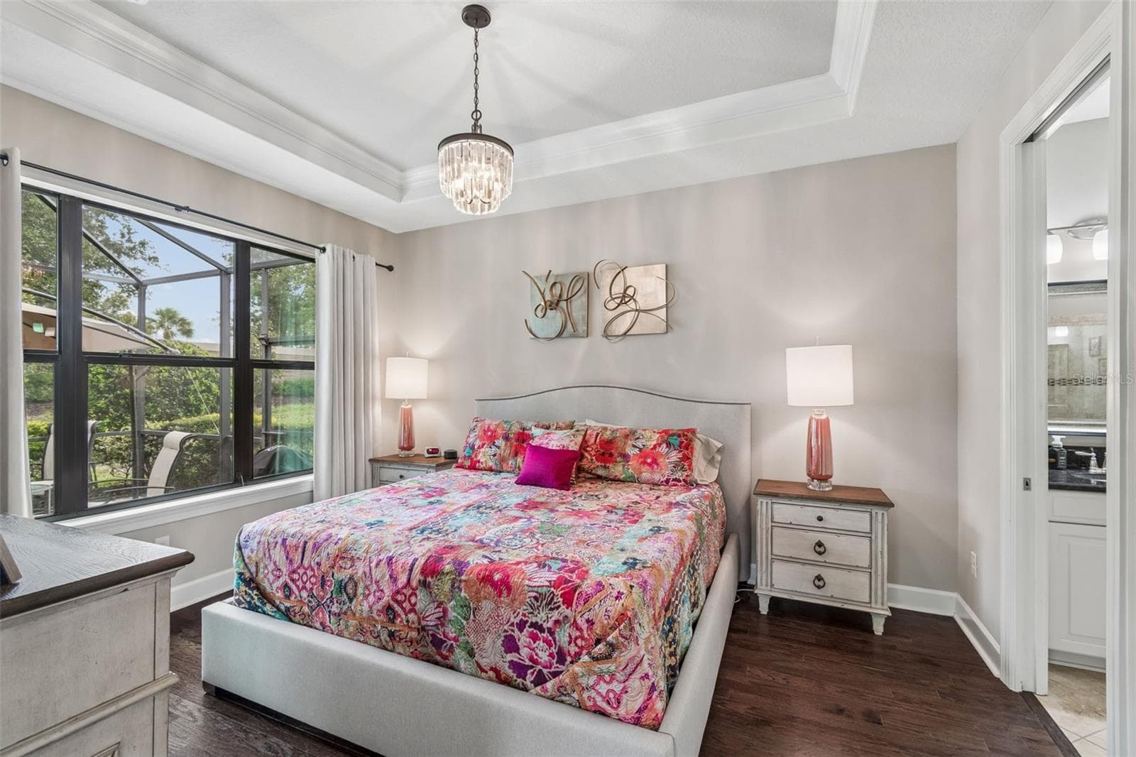 Primary retreat, tray ceiling - 11503 CALLISIA DR, ODESSA
