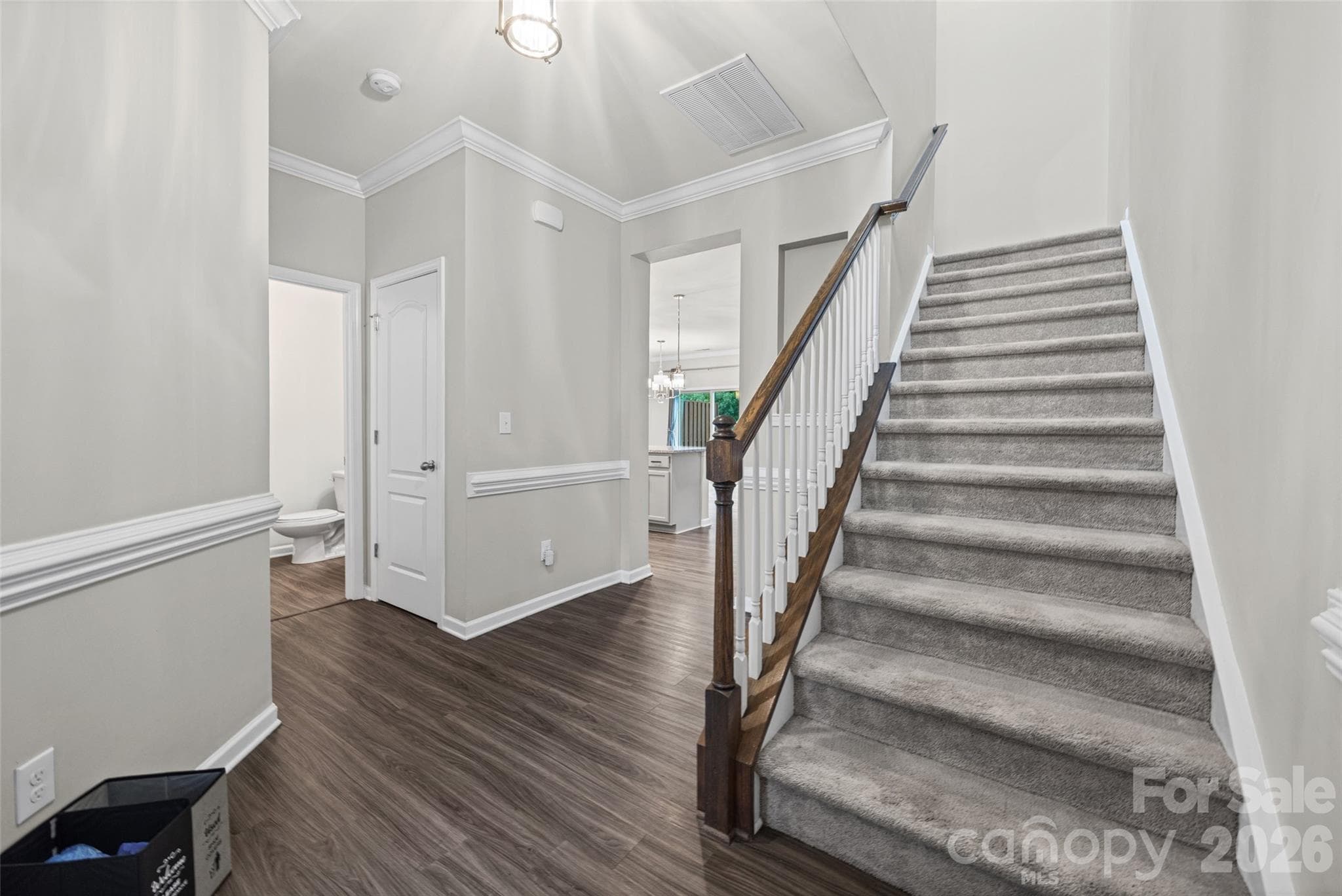 Front Entry to Open Floorplan - 623 Amber Meadows Way, Fort Mill