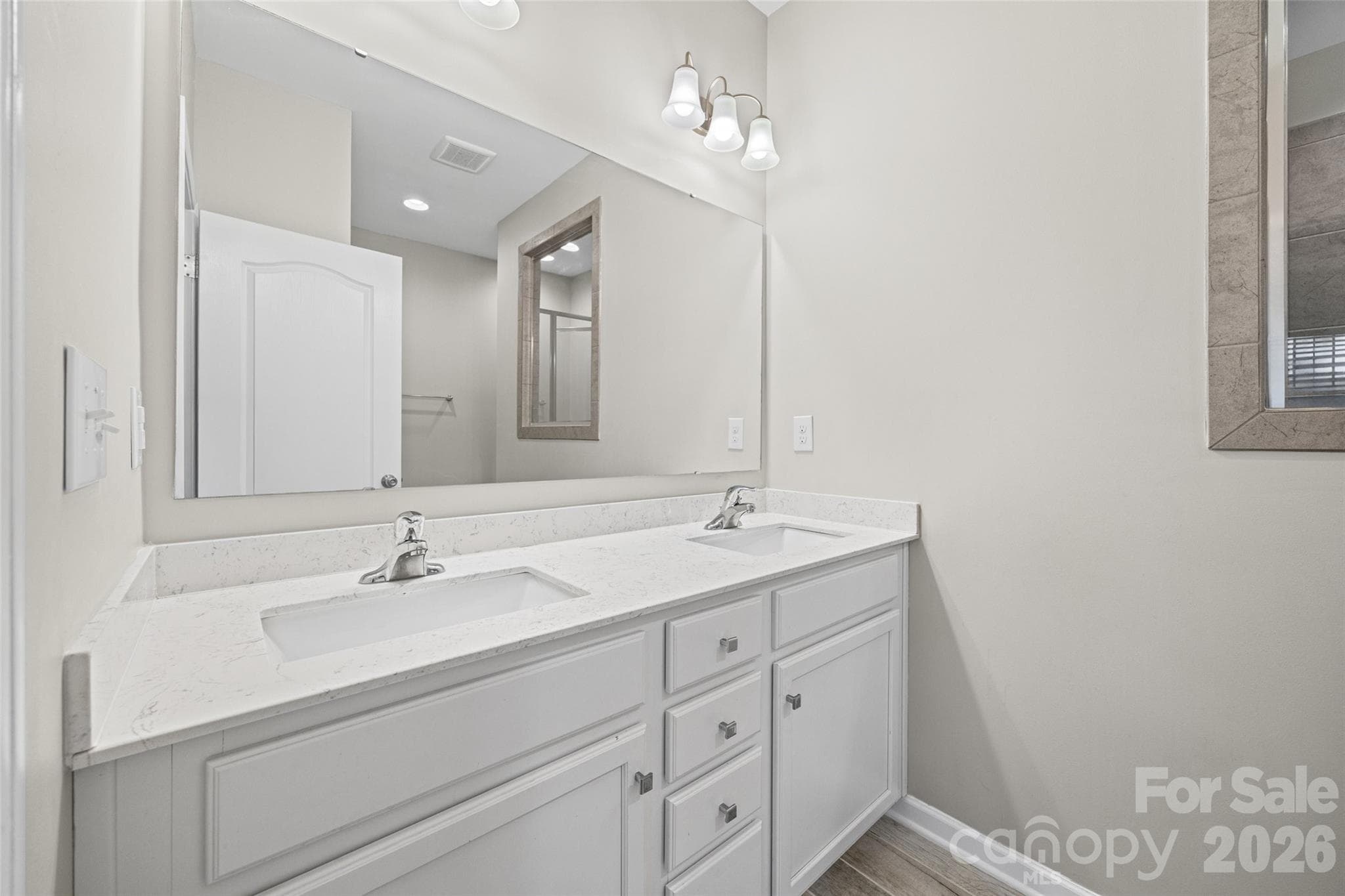Primary Bathroom with Dual Sinks - 623 Amber Meadows Way, Fort Mill