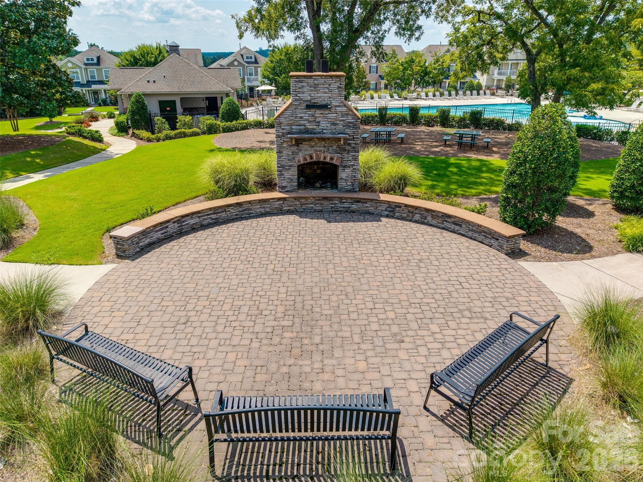 Community Pool and Fire Pit - 623 Amber Meadows Way, Fort Mill