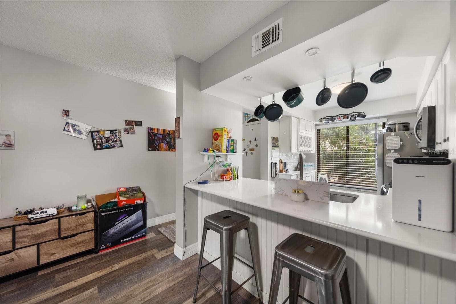 KITCHEN (VIEW FROM DINING AREA) - 6219 PALMA DEL MAR BLVD S #102, ST PETERSBURG