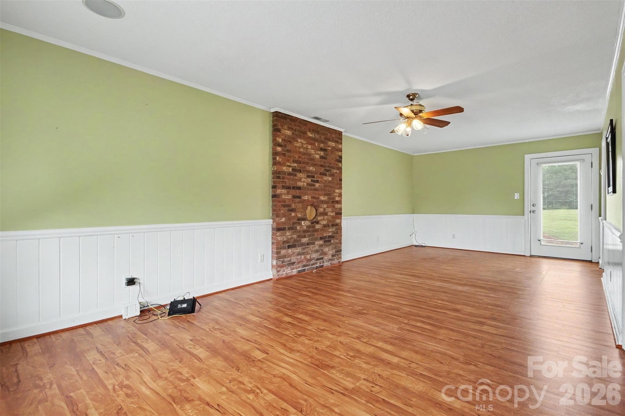 Family Room with Wood Stove working chimney - 155 Park Villa Road, Salisbury