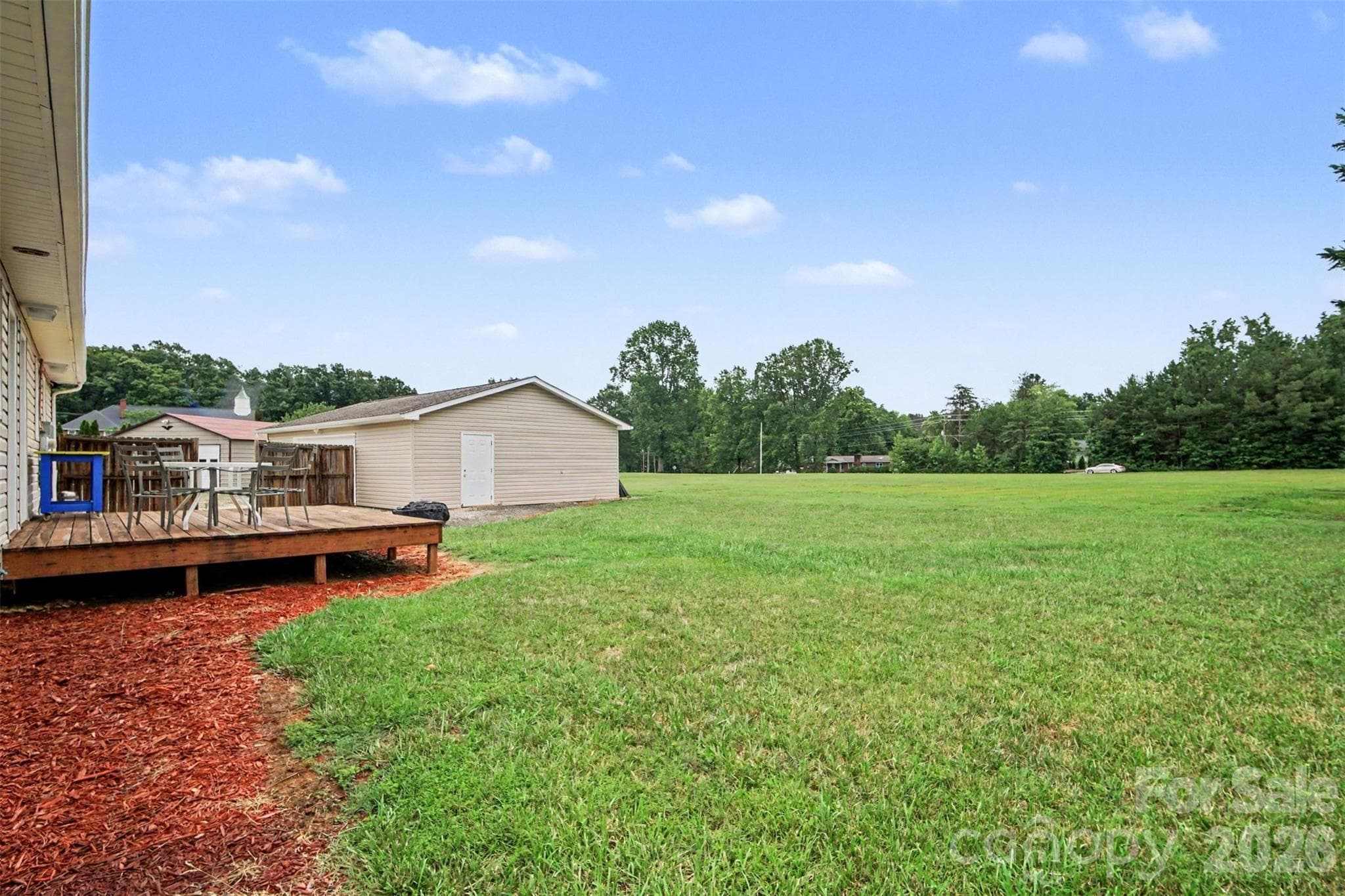 Back yard adjacent to church field - baseball anybody? - 155 Park Villa Road, Salisbury