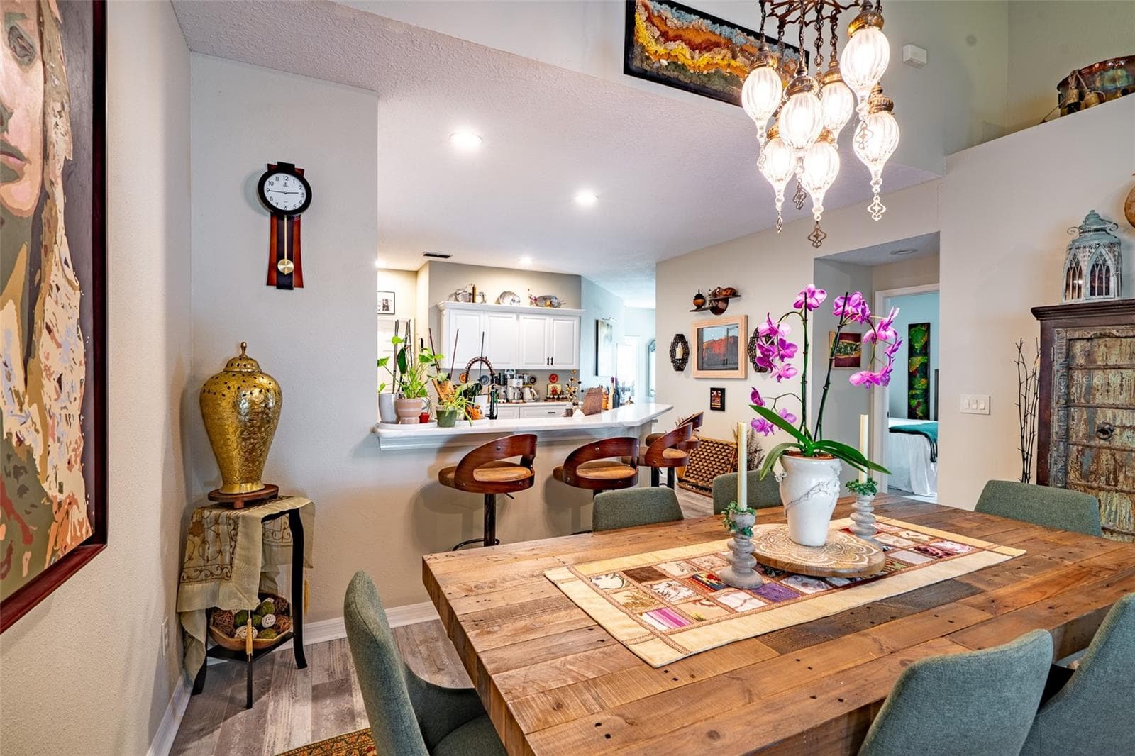 Dining room view - 8027 SAINT ANDREWS WAY, MOUNT DORA