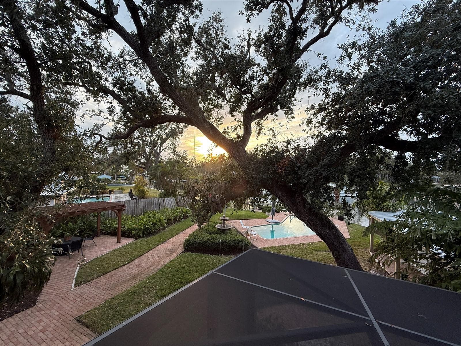 View from Balcony - 1827 BAYWOOD DR, SARASOTA