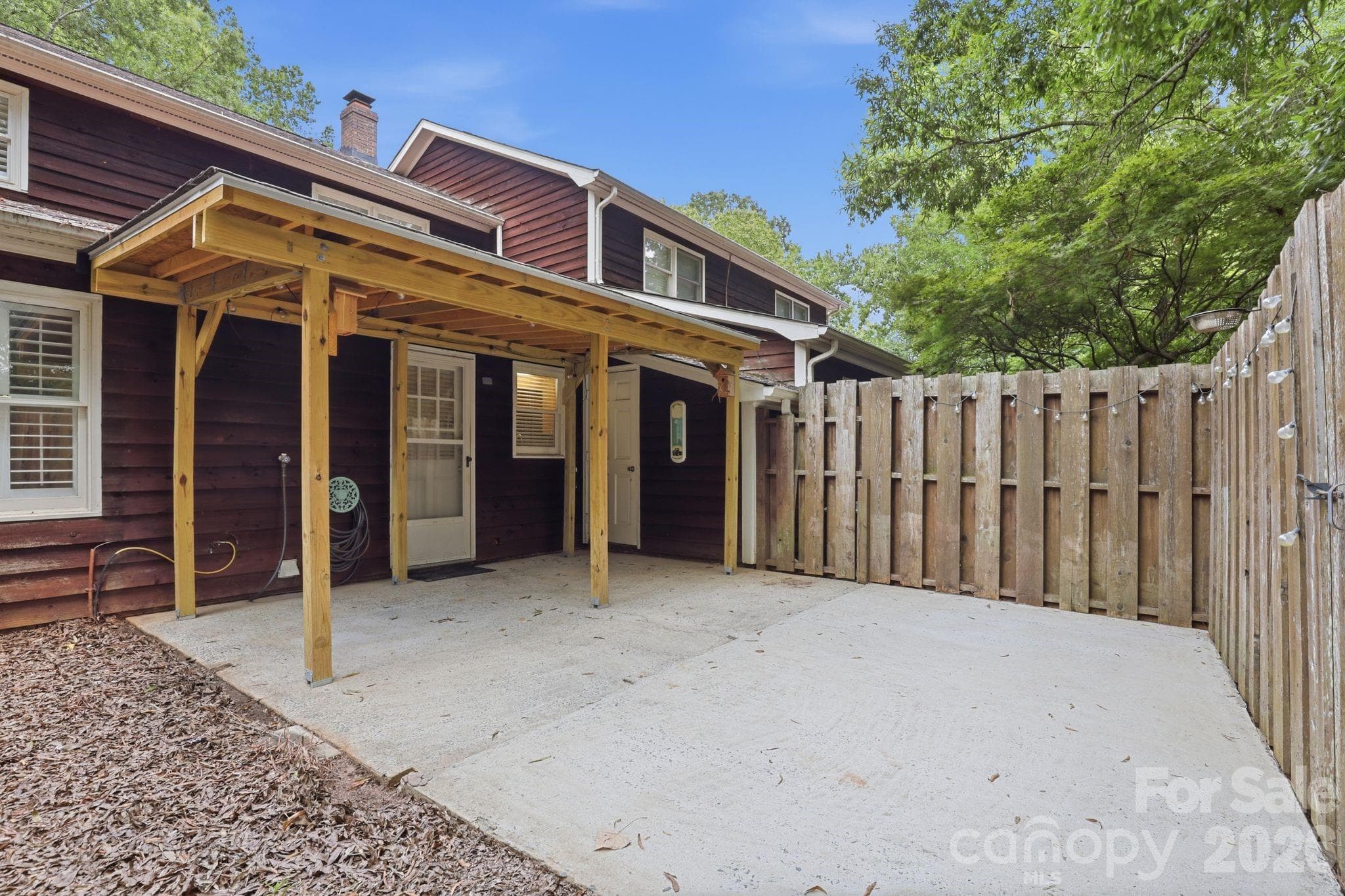 Storage room on patio. - 2500 Round Table Road, Monroe