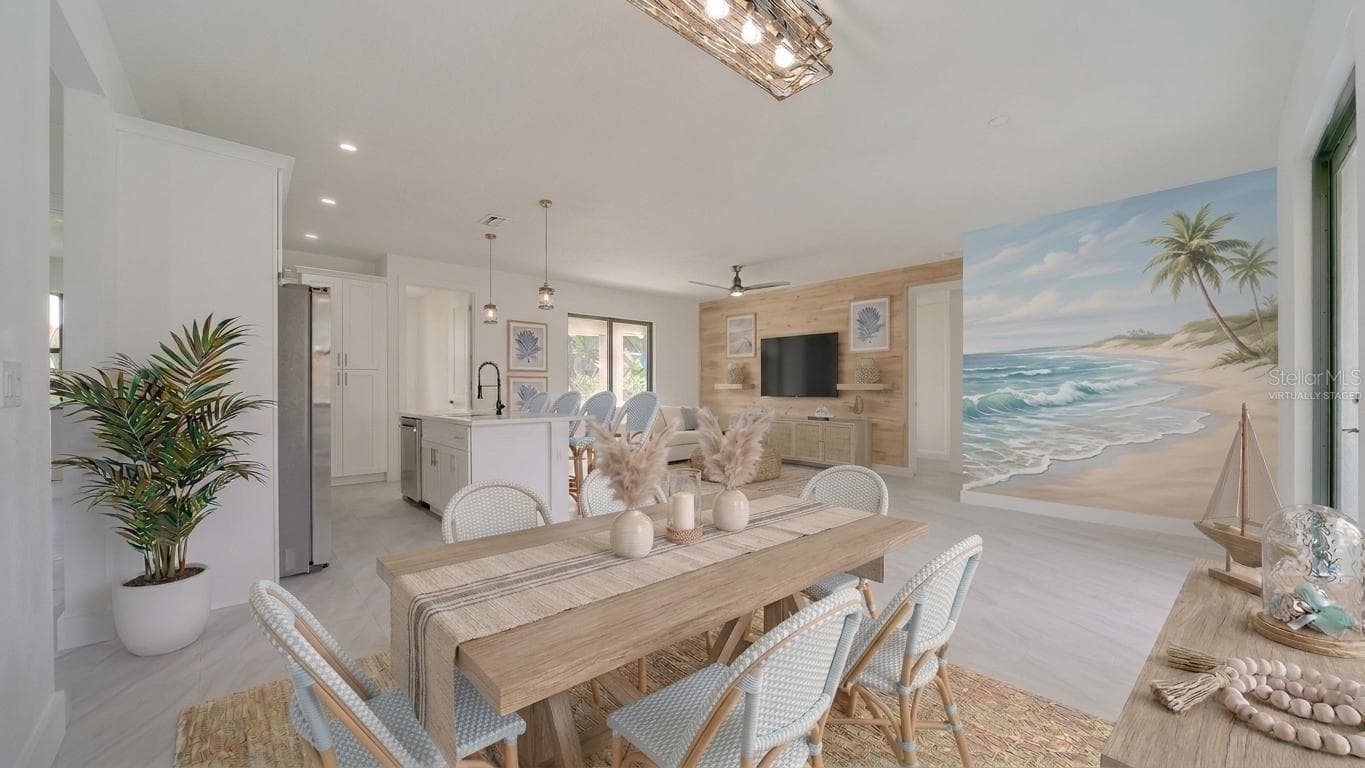 A view from the dining area! (Virtually staged & enhanced) Imagine the possibilities! - 2713 8TH ST W, LEHIGH ACRES