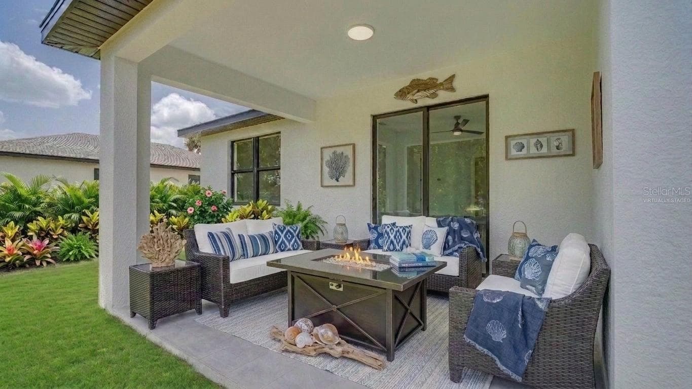 Another view of the open lanai! (Virtually staged & enhanced) - 2713 8TH ST W, LEHIGH ACRES