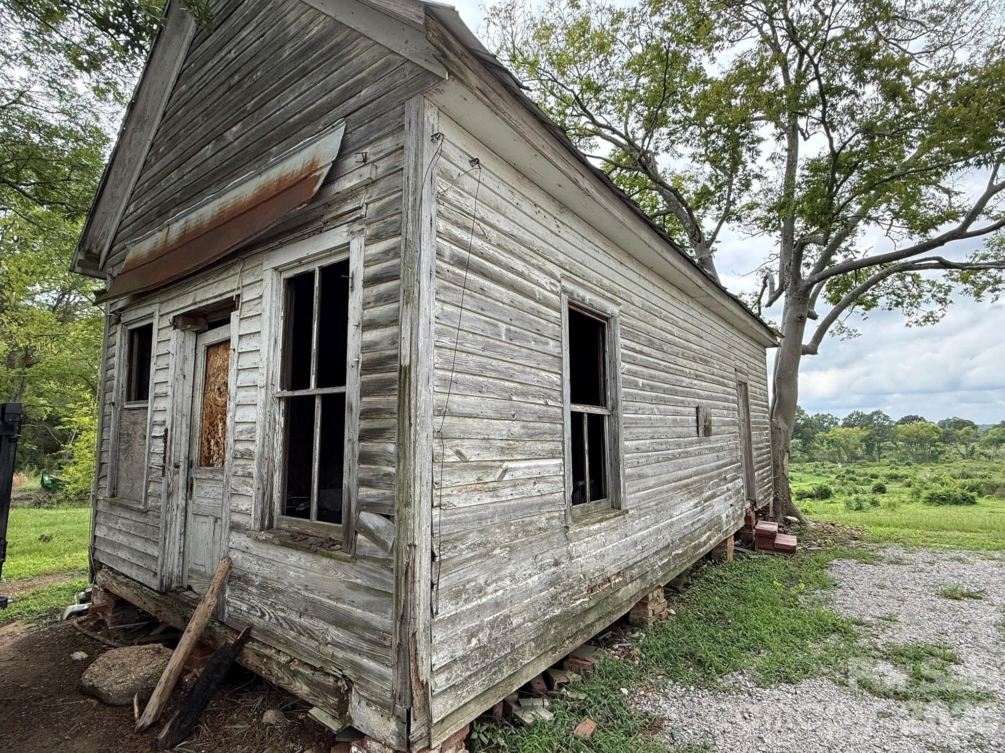 This is referred to as the "school house". This was on site when purchased and coveys as-is - 1726 Old Cheraw Highway, Rockingham