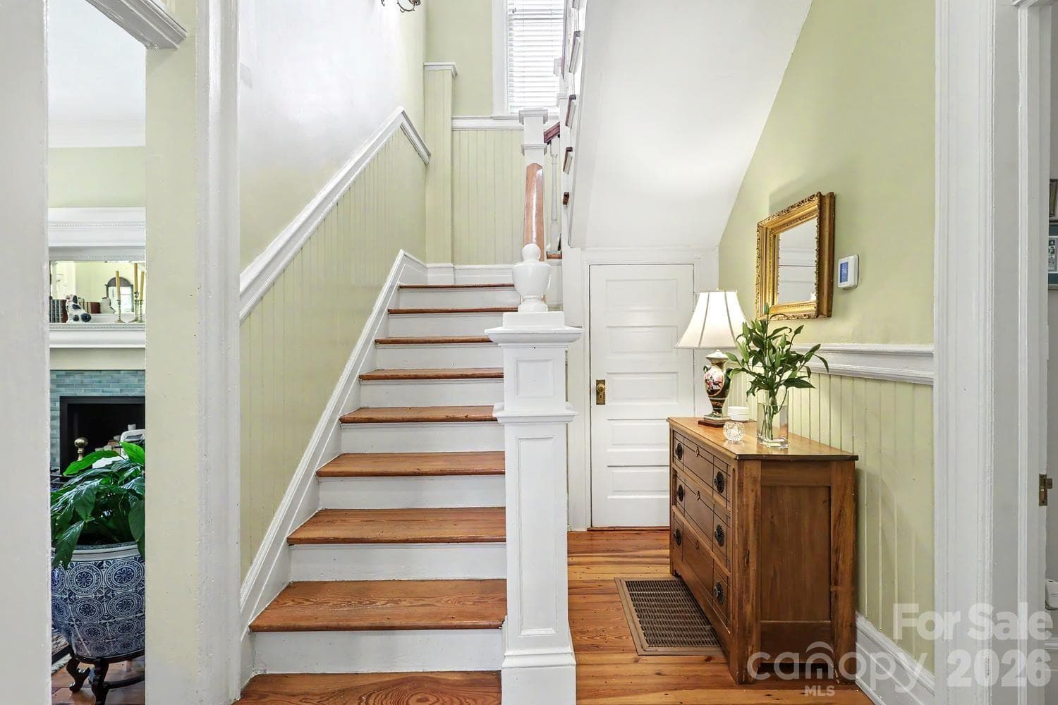 Stairs to Second Floor - 314 E Kingston Avenue E, Charlotte