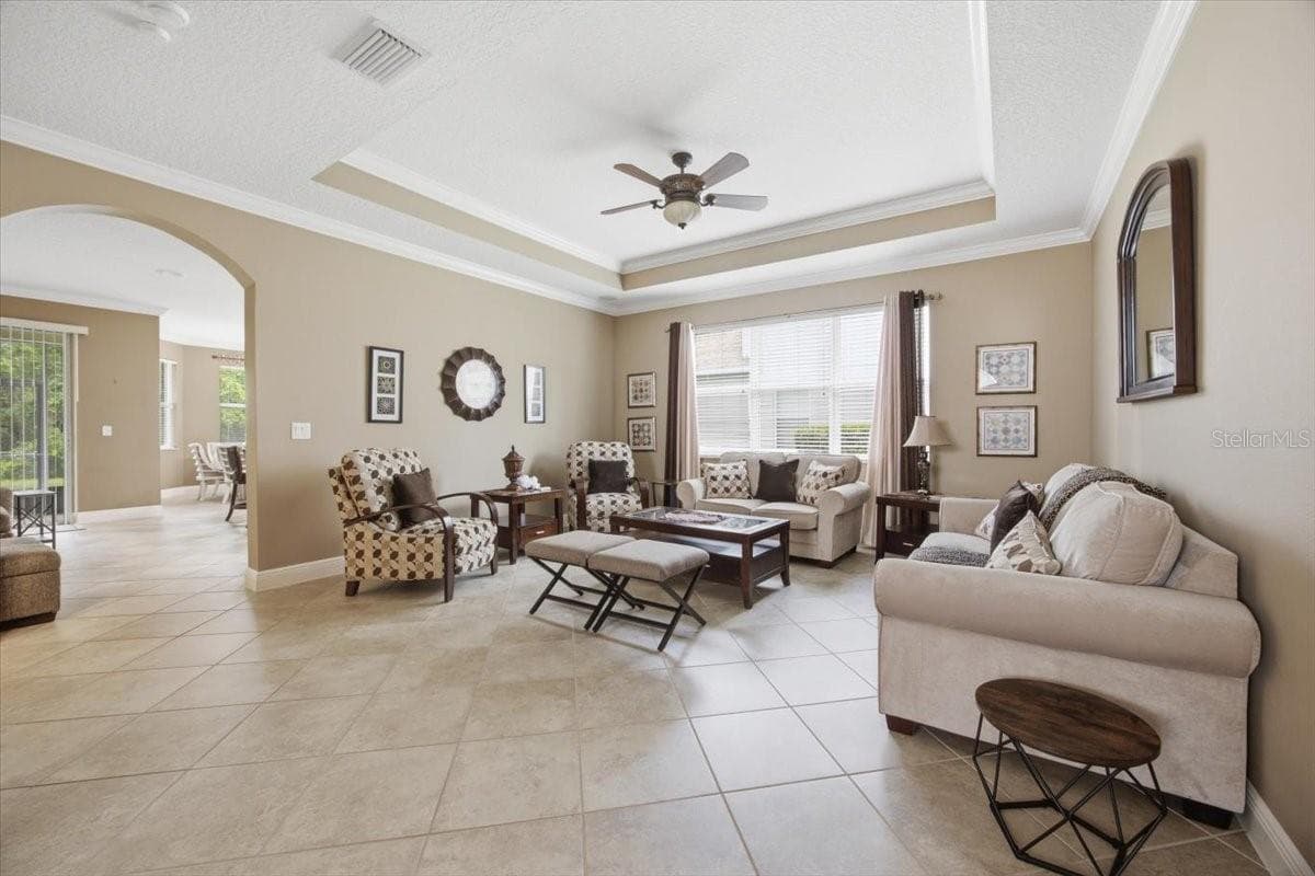 Living room - 16224 SW MEAD ST, CLERMONT