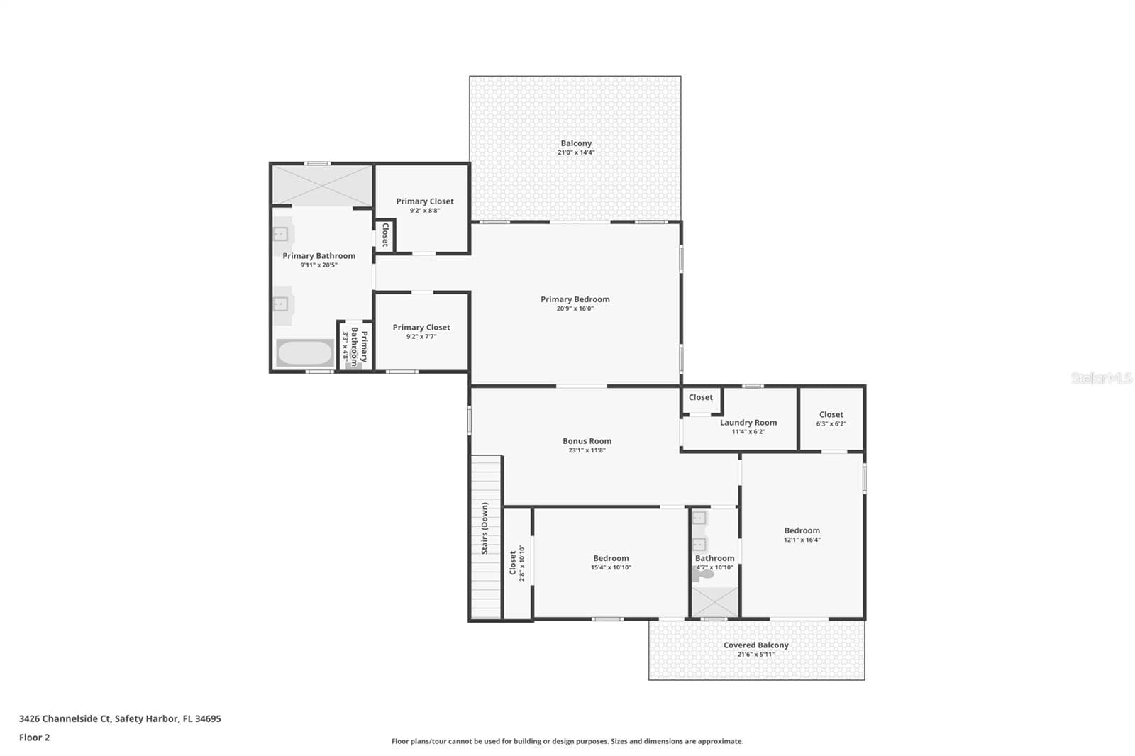 Floor 2 - 3426 CHANNELSIDE CT, SAFETY HARBOR