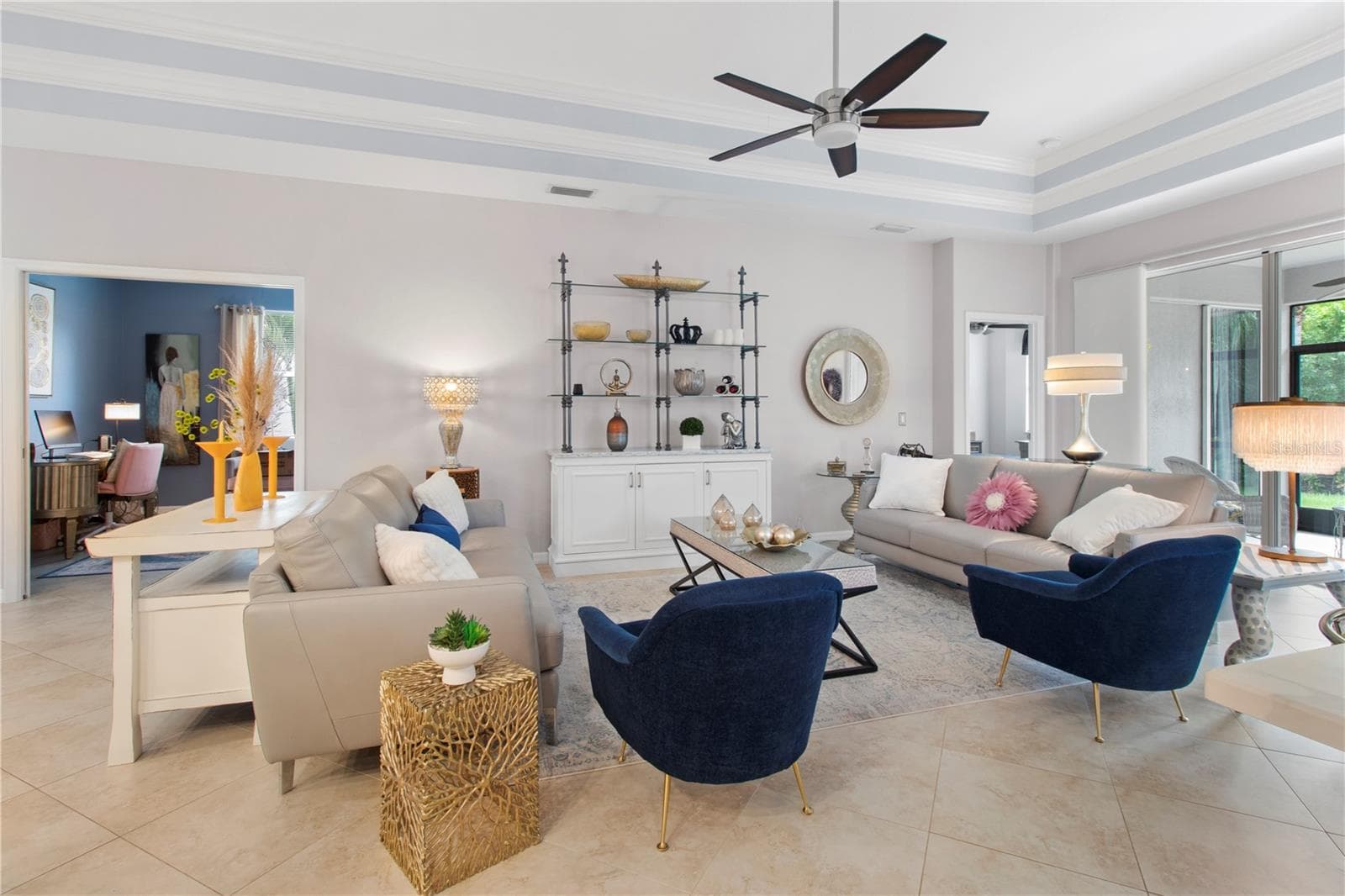 Living room - 8964 STONE HARBOUR LOOP, BRADENTON