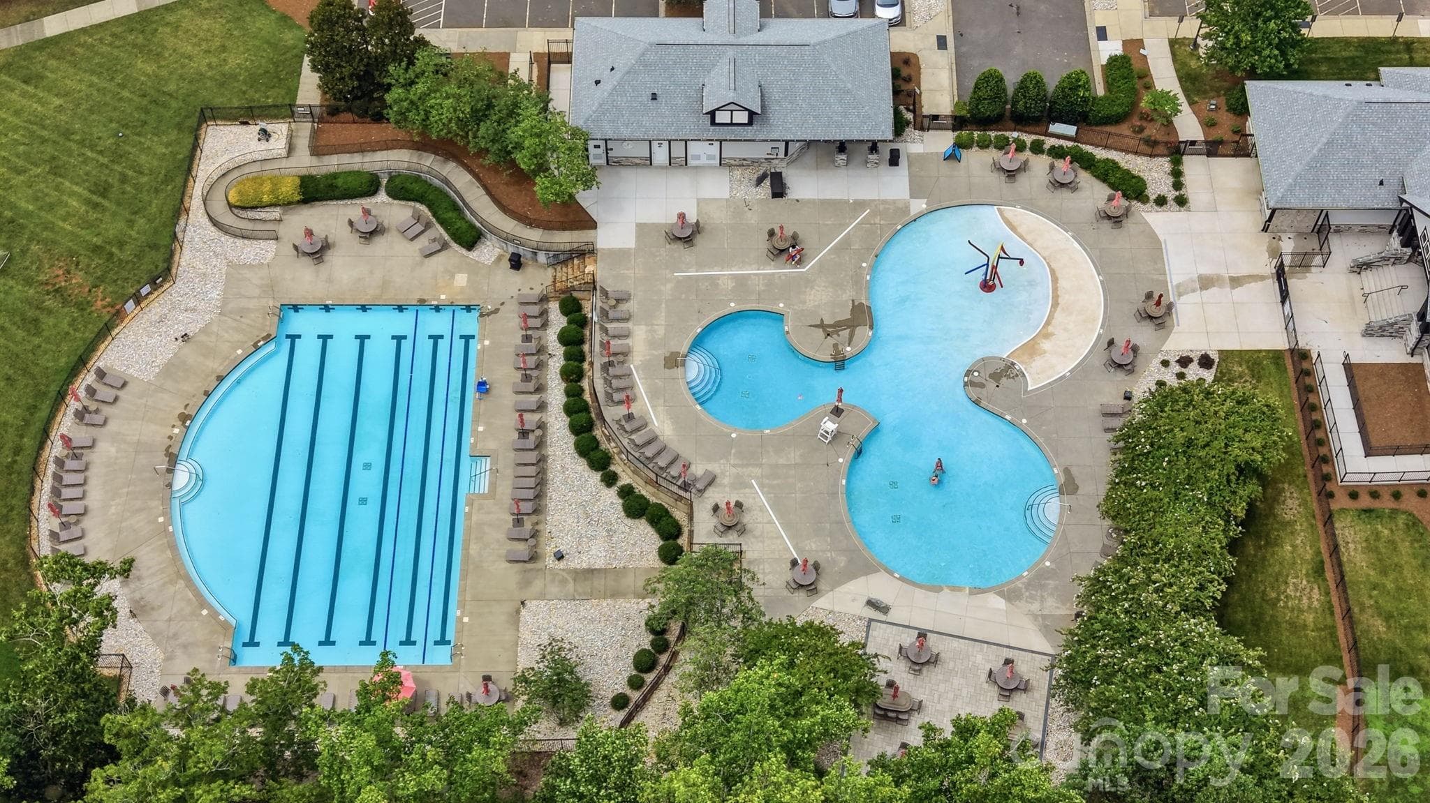 community pools - 6220 Barcelona Way, Charlotte