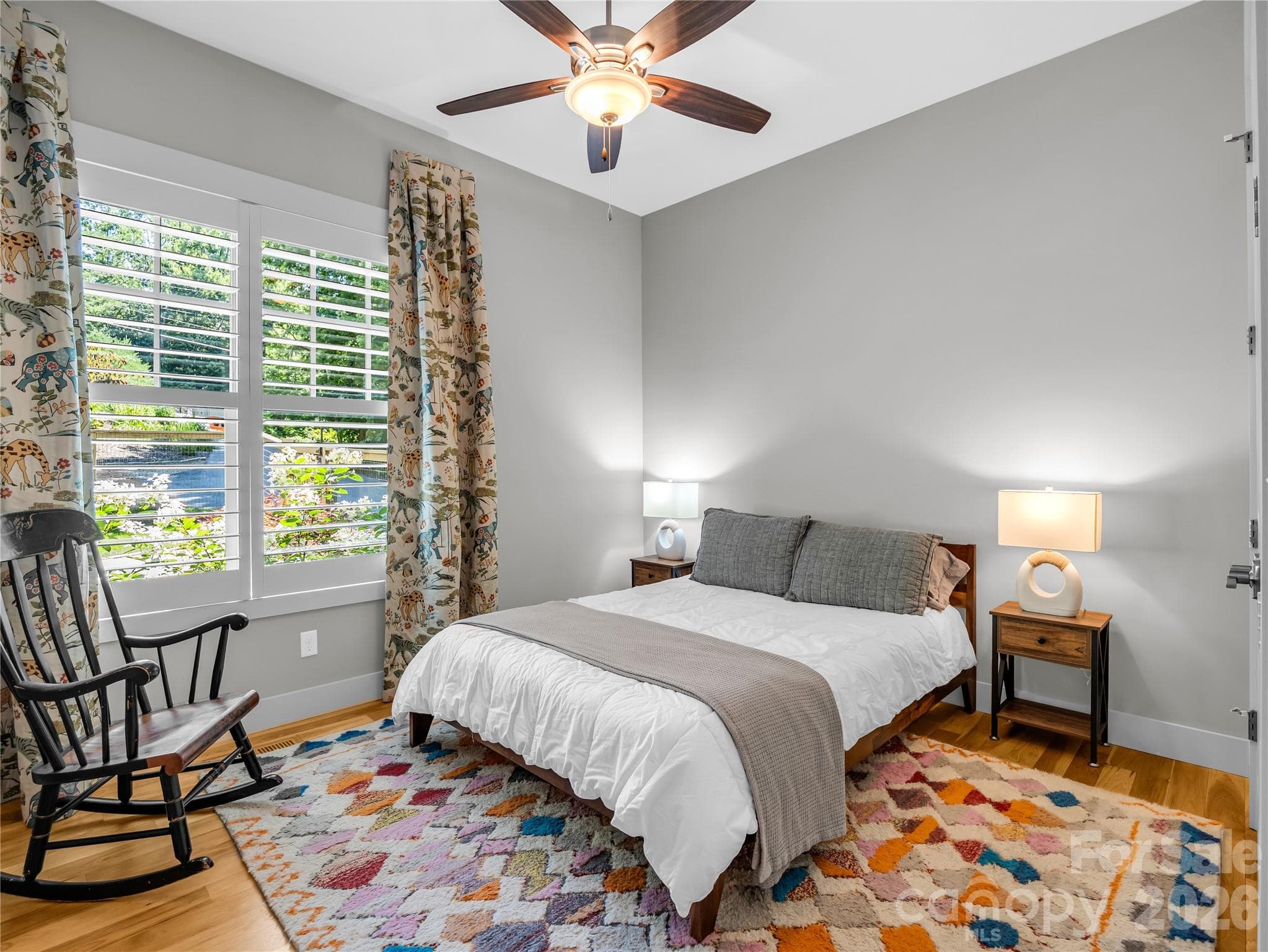 Second bedroom on main level - 122 Cisco Road, Asheville
