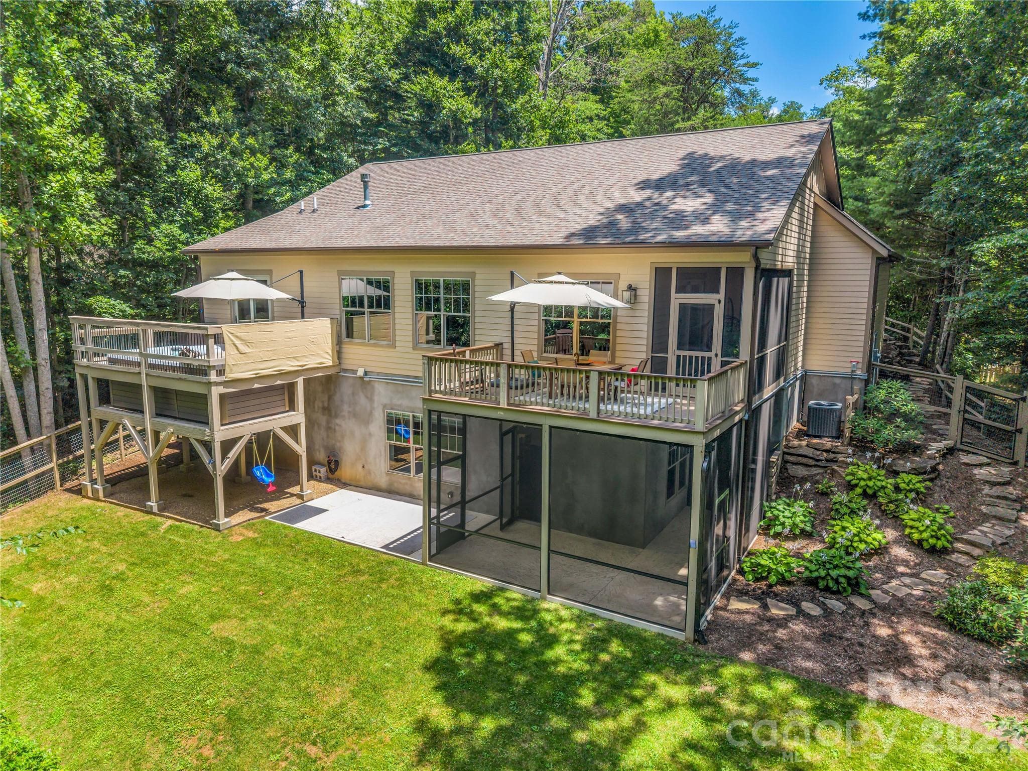 Fully fenced for pets - 122 Cisco Road, Asheville