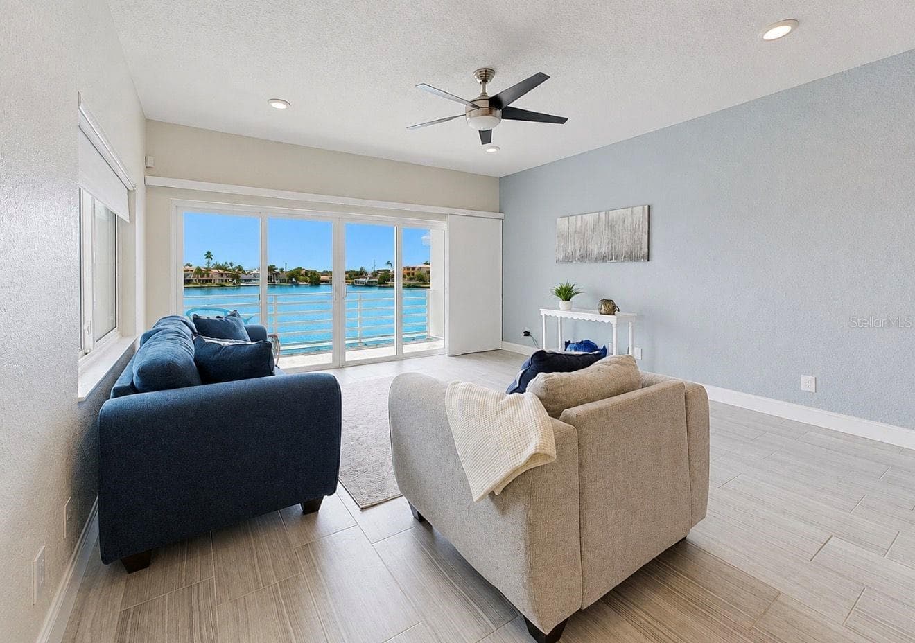 Living Room view - 4639 MIRABELLA CT, ST PETE BEACH