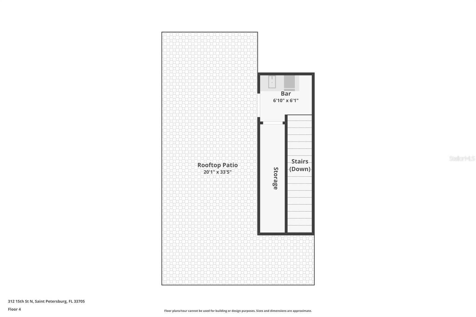 Townhouse at 312 15TH ST N, ST PETERSBURG, photo 48 of 49