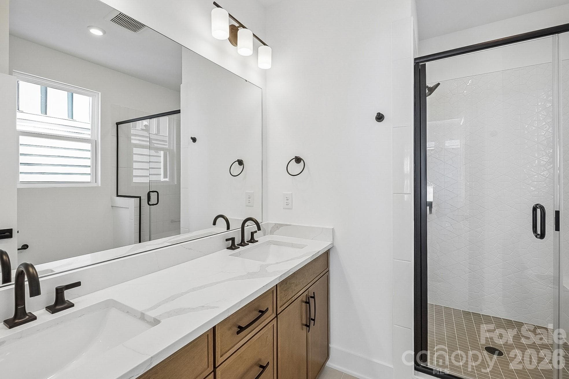 Upgraded Primary Bathroom - 4038 Sophia Drive, Charlotte