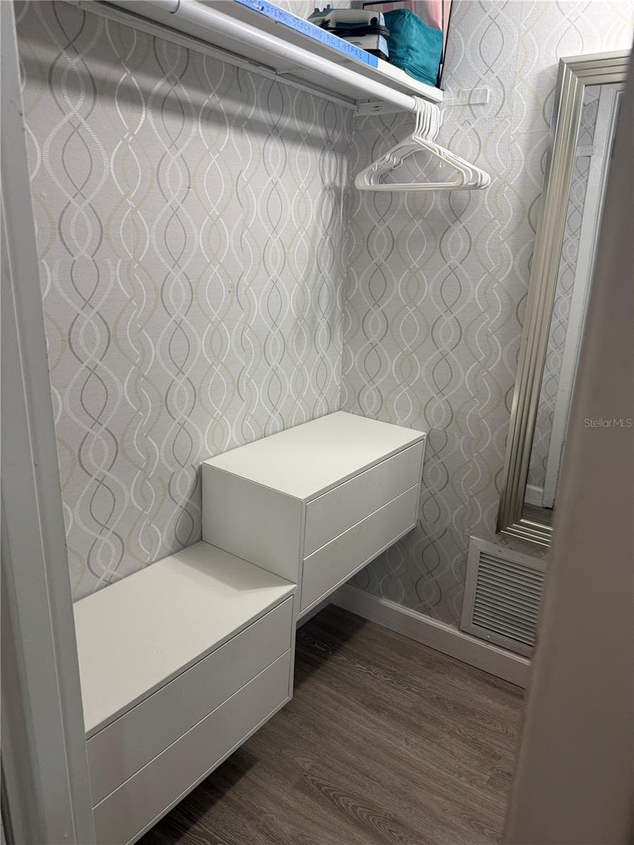Walk in closet - 315 MEDALLION BLVD #H, MADEIRA BEACH