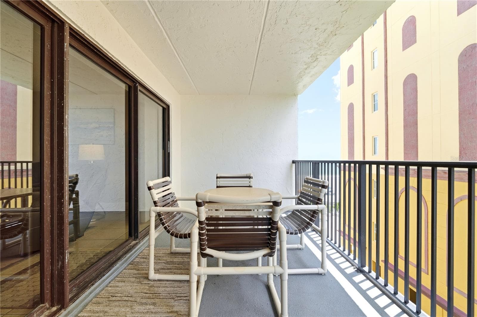 South balcony - 3807 S ATLANTIC AVE #4040, DAYTONA BEACH SHORES