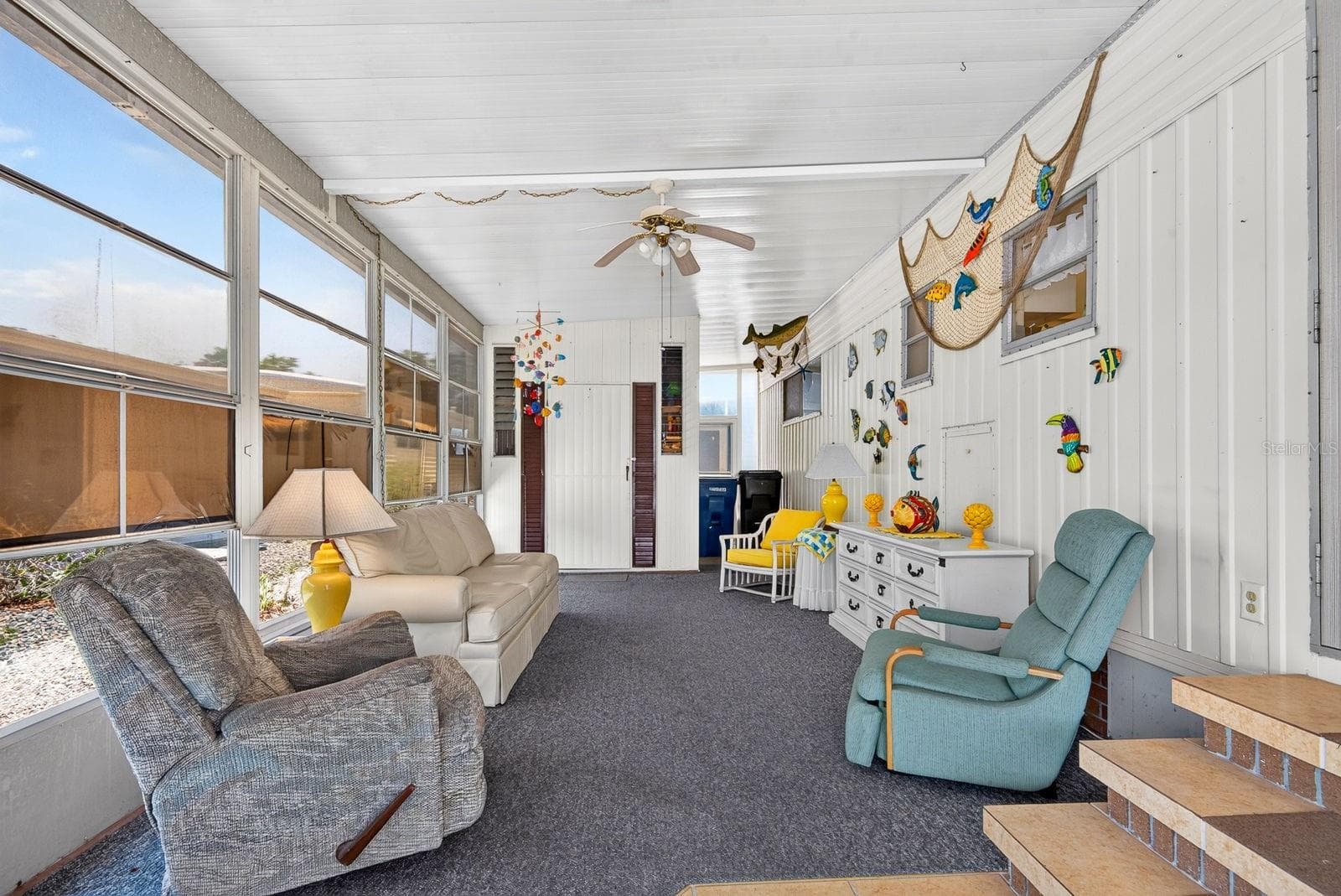 Enclosed side porch facing in - 37 CABALLO WAY, BRADENTON