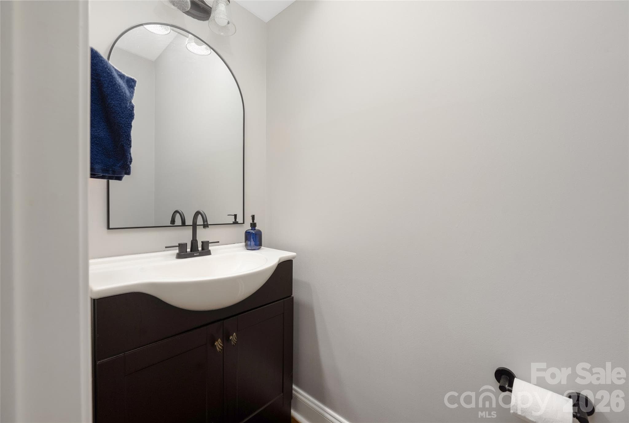 Powder room - 4034 Nicole Eileen Lane, Charlotte