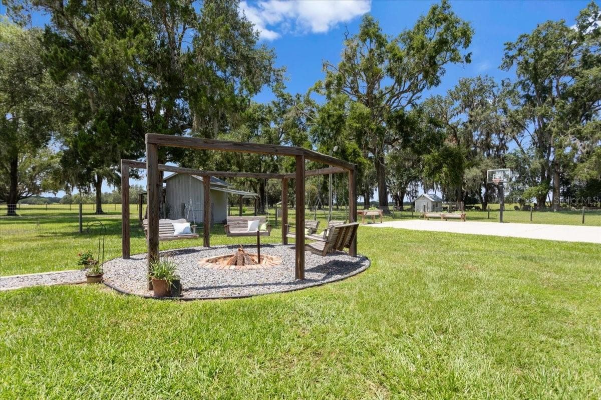 fire pit - 3201 NW 202 ST, NEWBERRY