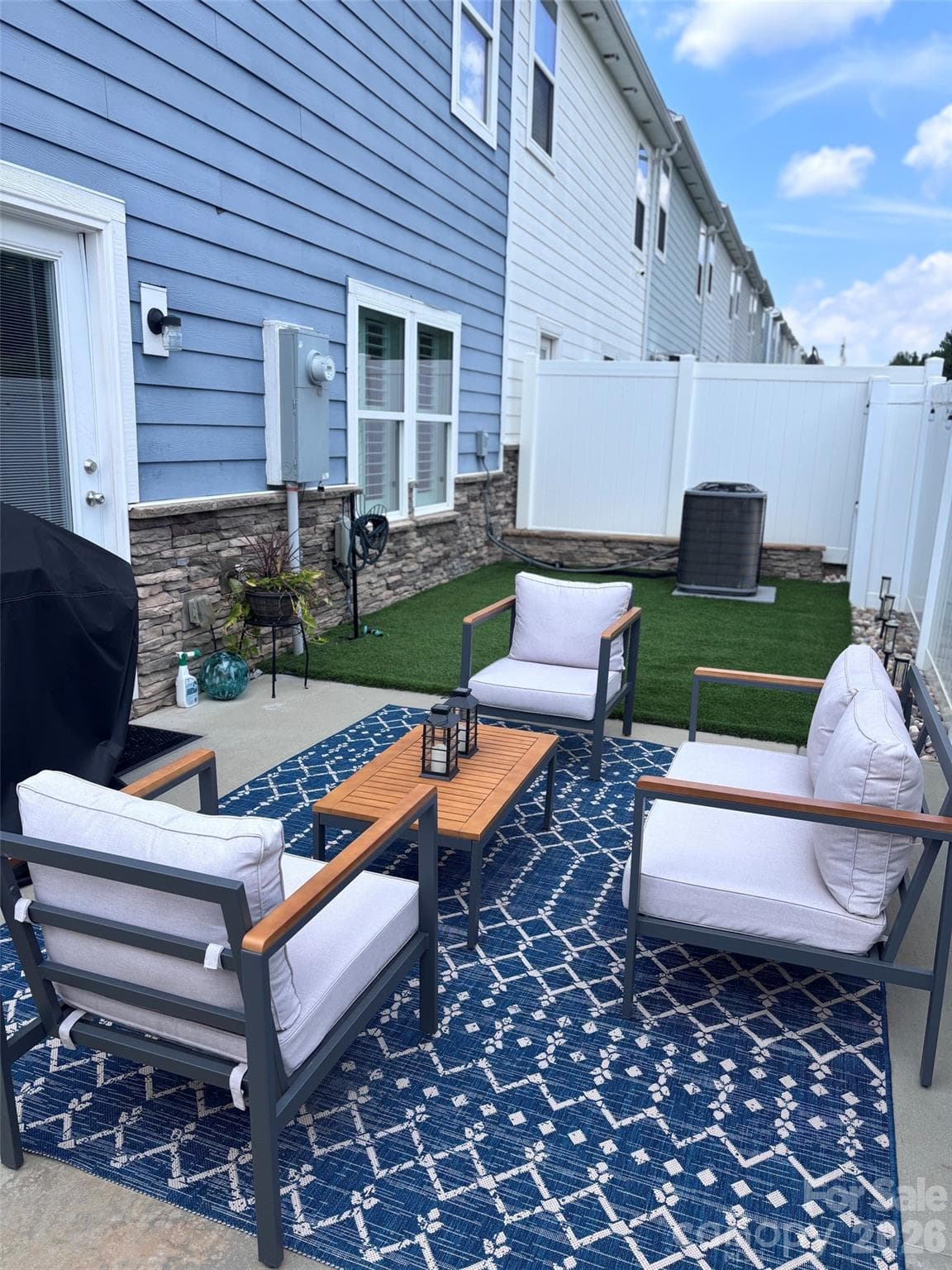 Private Patio - 7585 Hartsfield Drive, Lancaster