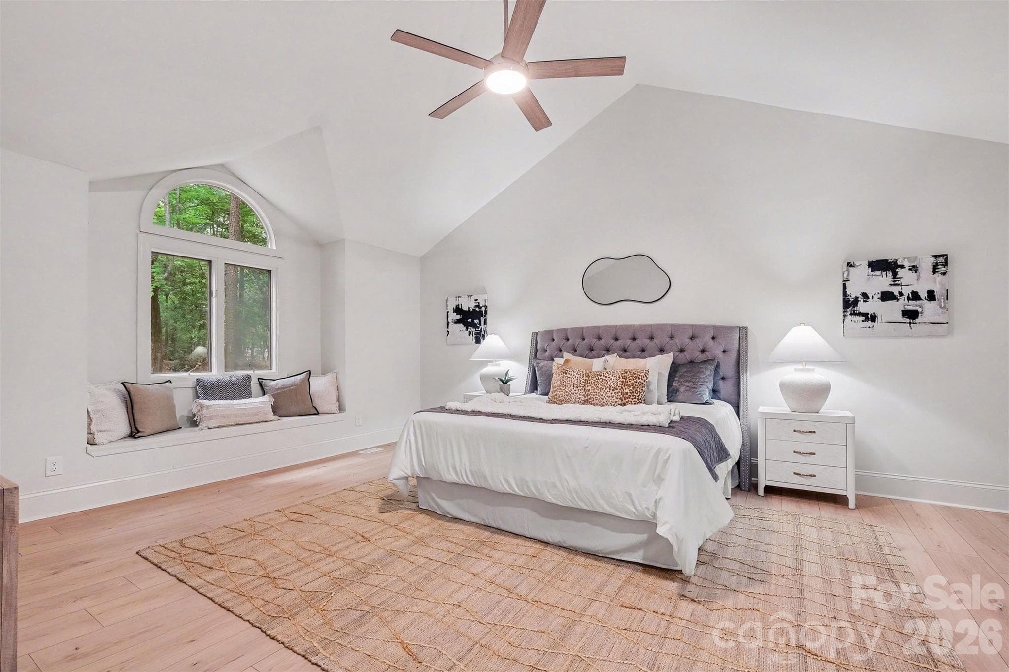 Your new owners' suite (oasis!?!) is huge at 19 1/2 feet by 15 1/2 feet and feels even larger thanks to the vaulted ceilings. - 5042 Marci Lane, Belmont