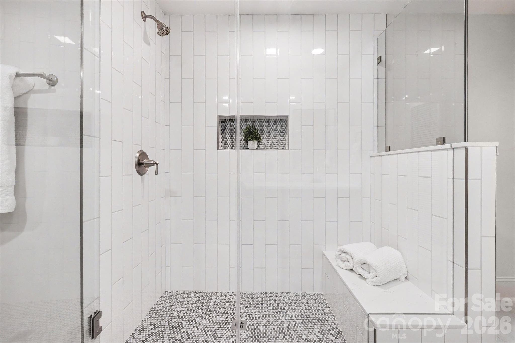 Your new shower looks like it's straight from a magazine shoot. - 5042 Marci Lane, Belmont