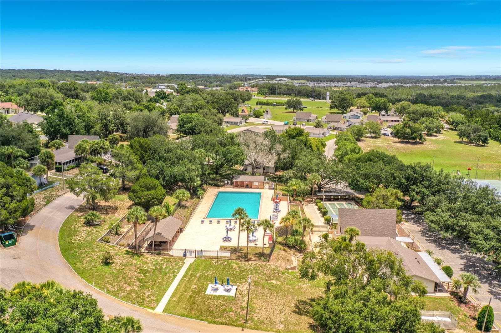 Clubhouse, Pool and Shuffleboard court. - 10301 US HIGHWAY 27 #22, CLERMONT