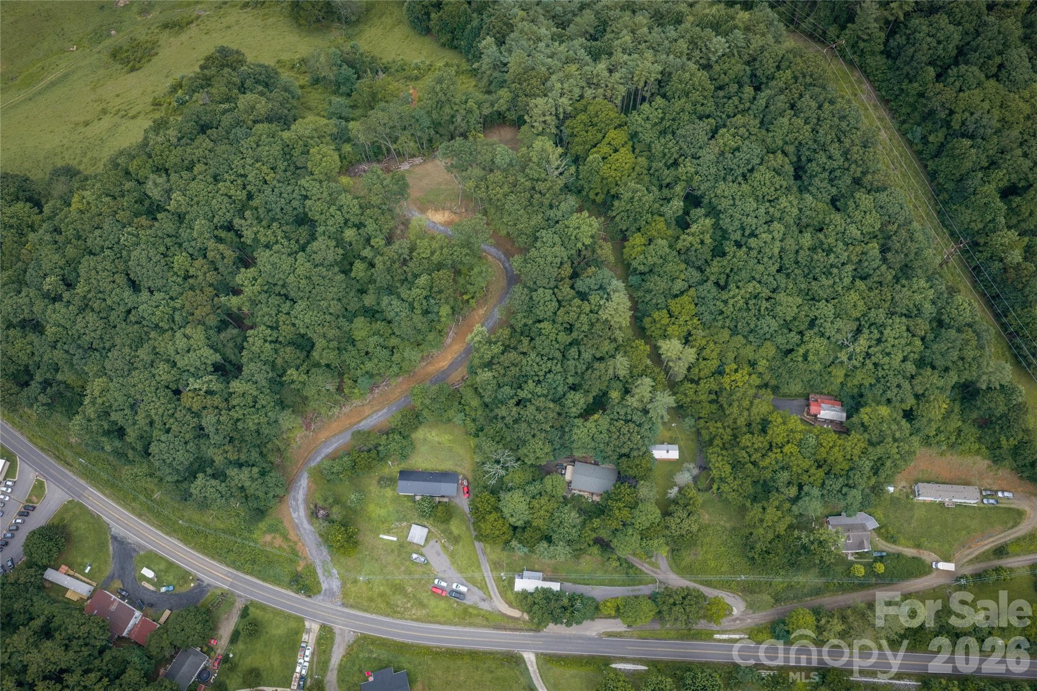 Aerial View of acreage - 7 Wid Smith Road, Burnsville