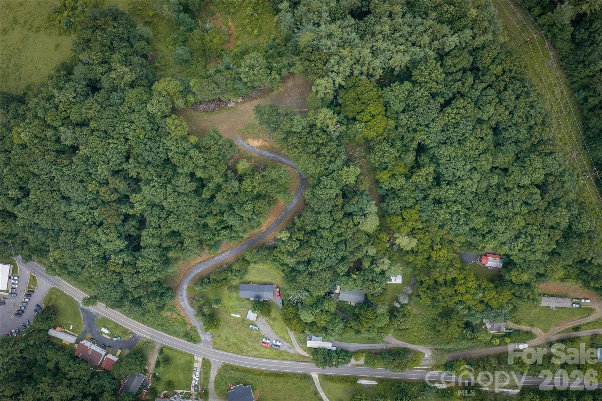 Aerial View of acreage - 7 Wid Smith Road, Burnsville