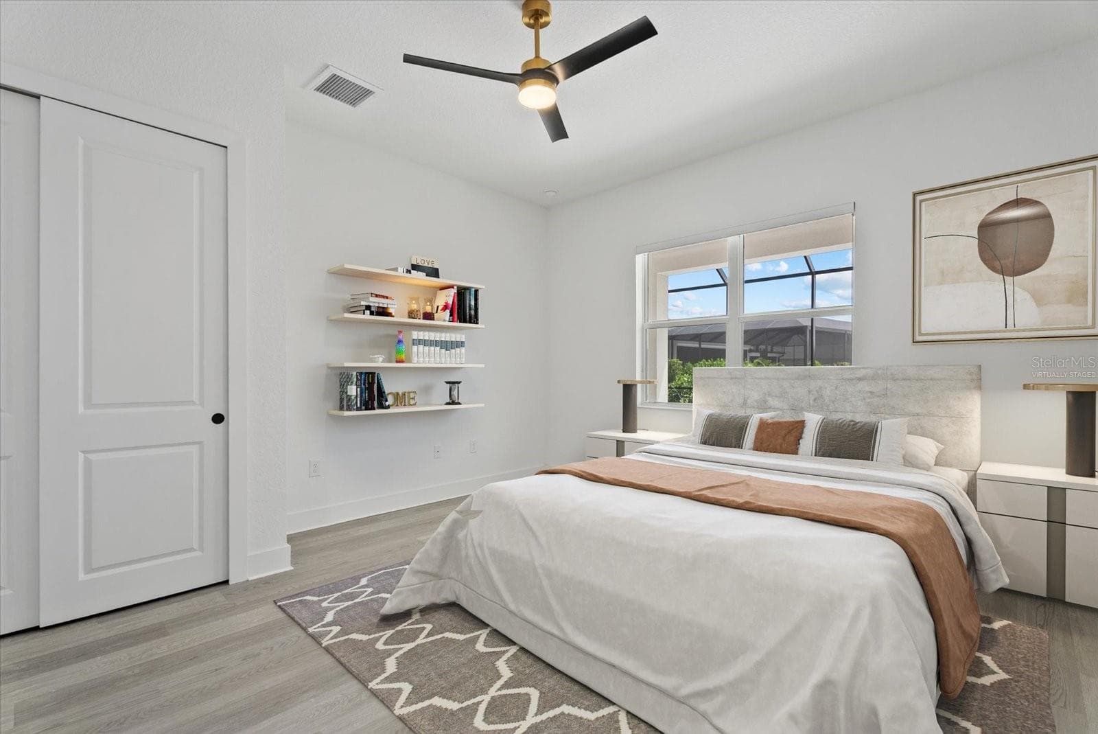 Guest Bedroom Virtually Staged - 8133 NEVIS RUN, LAKEWOOD RANCH