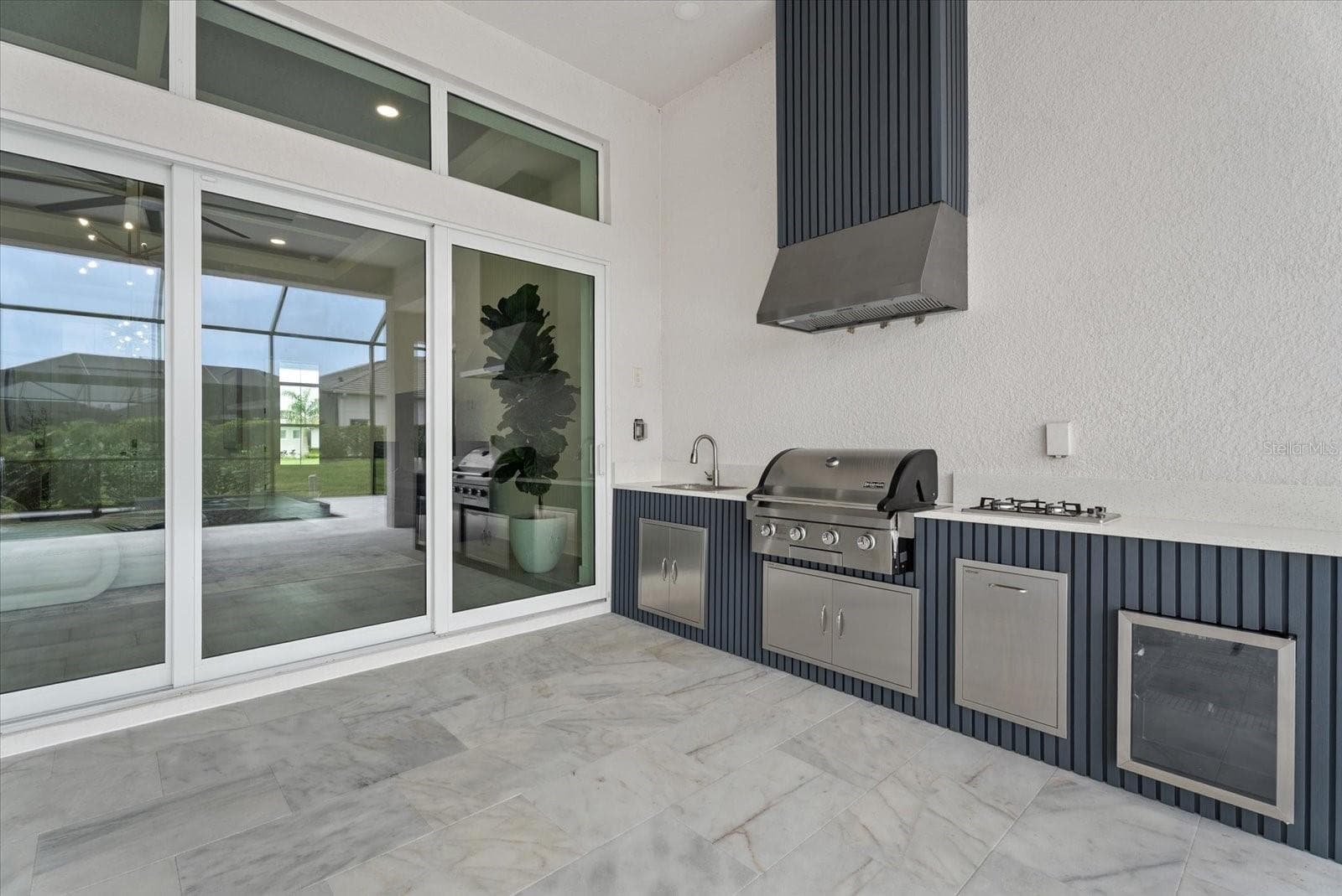 Outdoor Kitchen - 8133 NEVIS RUN, LAKEWOOD RANCH