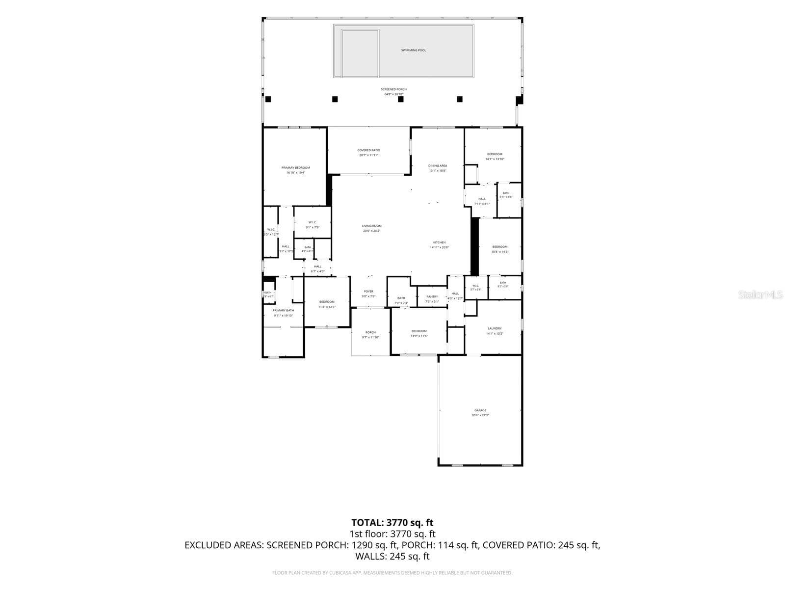 Home Floor Plan - 8133 NEVIS RUN, LAKEWOOD RANCH